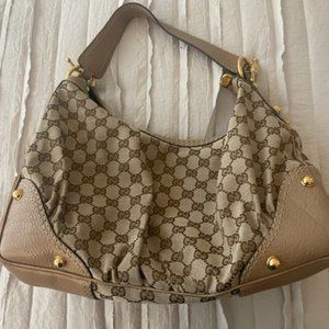 Gucci Bag - Jockey Hobo GG Canvas Medium